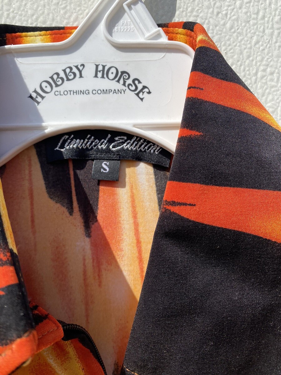 Chemise Western Hobby Horse édition Limitée Made In USA, Noir/argent - Neuf
