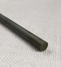 OD Green G10 .375" Dia. Rod x 12" Knife / Gun Handle Pins G-10 / FR4 Pin stock