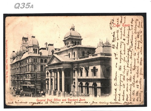 AUSTRALIA Card Rare Albany PAQUEBOT GB KEVII 1d Lincs Boston PPC 1904 Q35a - Picture 6 of 6