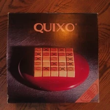 Vintage 1995 Quixo Board Game GiGamic Wooden Pieces 100% Complete Strategy Box