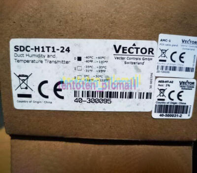 One New Vector SDC-H1T1-24 Air Duct Temperature And Humidity Transmitter