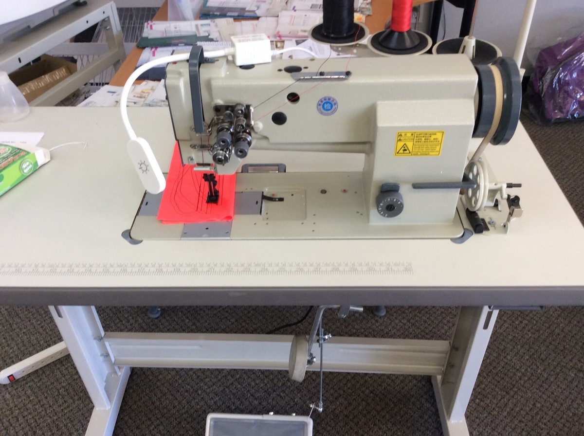 Yamata FY4420 Double Needle Walking Foot Industrial Sewing