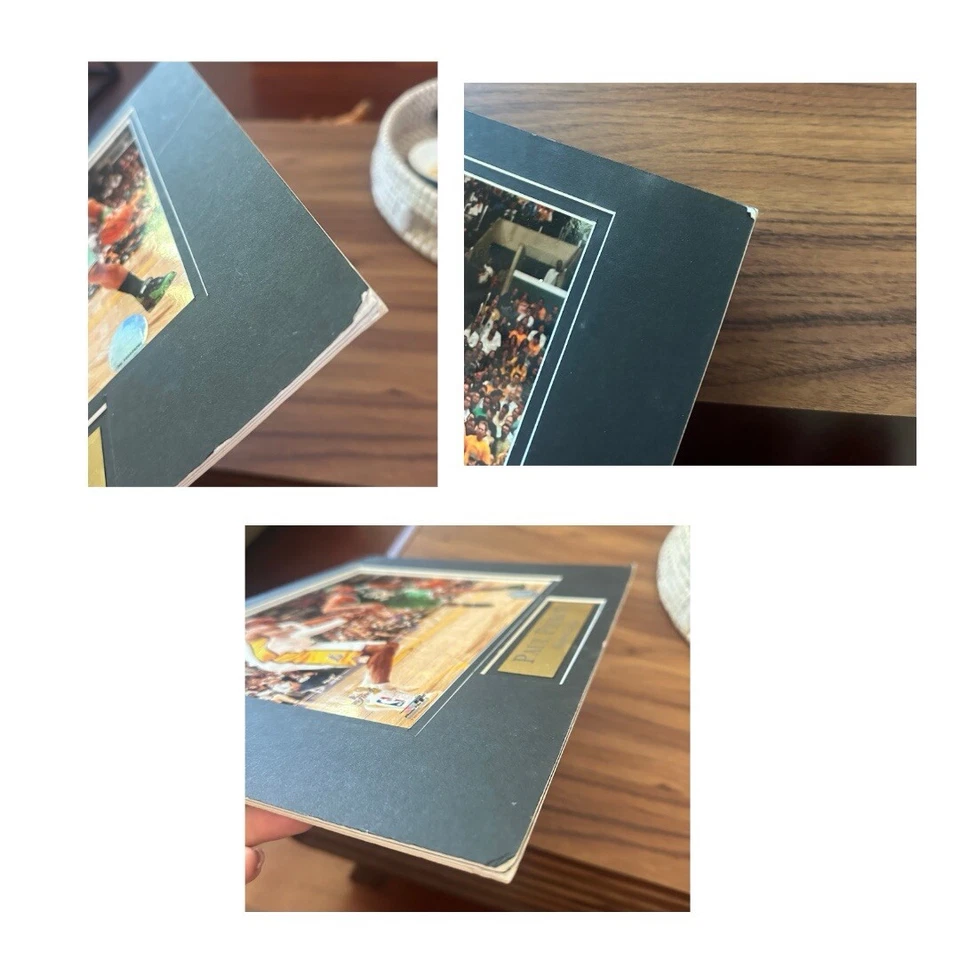 Paul Pierce & Kobe Bryant NBA 总决赛 2008 年图片带泡沫/纸板框架 — 第 4/4 张图片