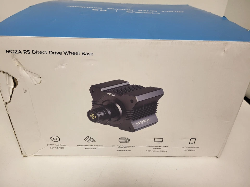 Moza R5 Direct Drive Sim Racing Bundle - Image 4 of 4