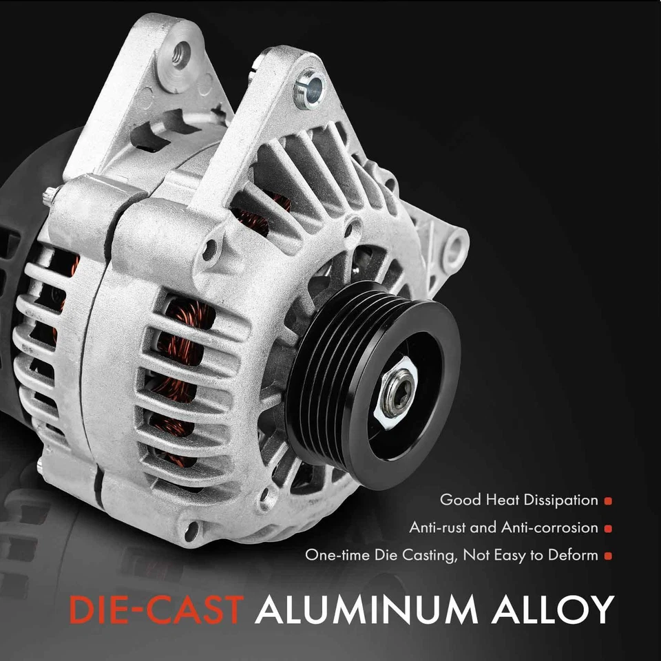 Alternator for Chevrolet Camaro 1995-1997 1999 Lumina 1998 Buick Regal Pontiac - Image 4 of 4