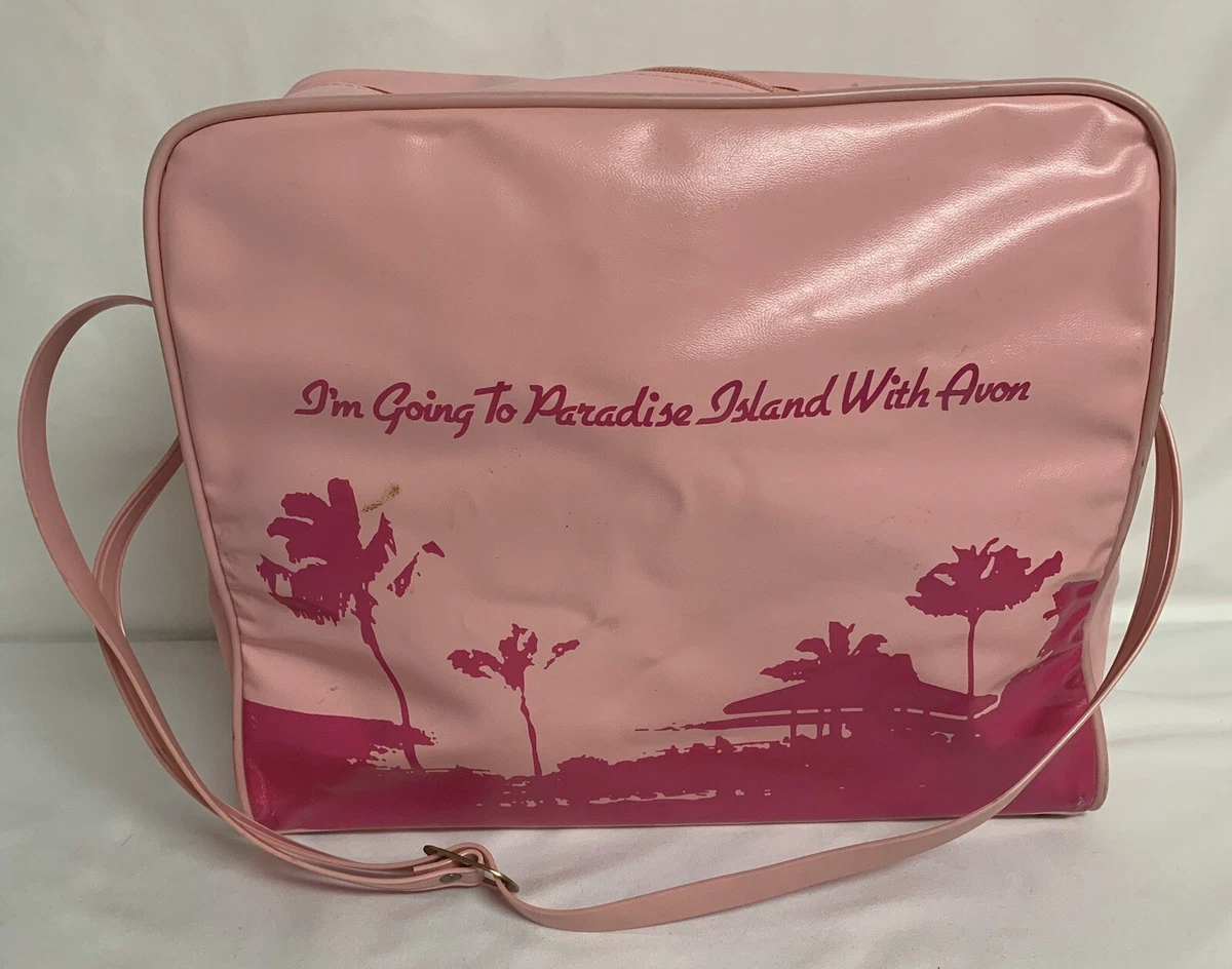Pink vinyl bag sale