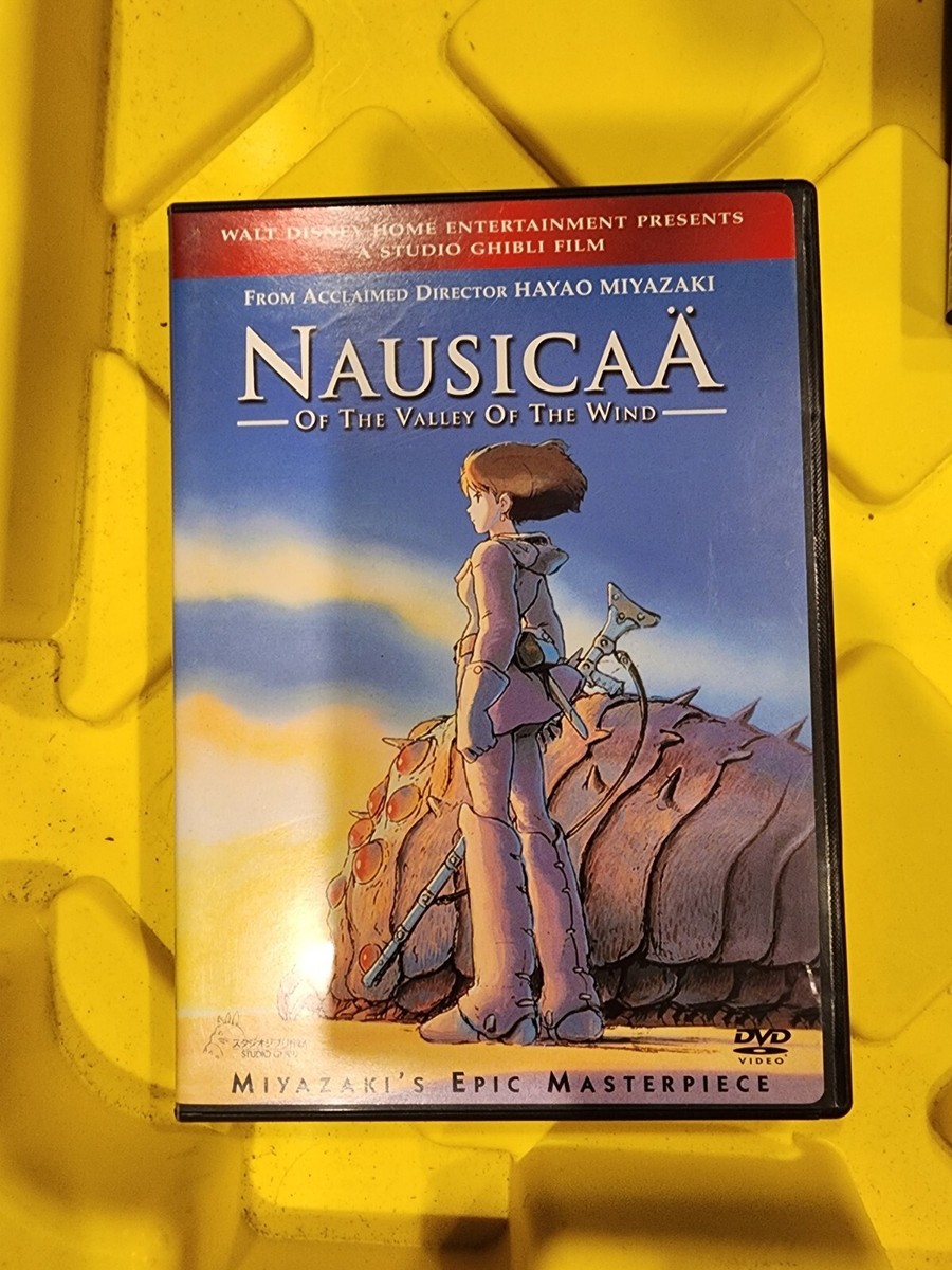 4 Hayao Miyazaki DVD. Castle in The Sky . Nausicaa. Spirited