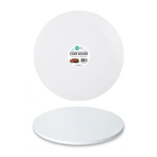 12 x Premium Heavy Duty Professional Round Cakeboards White Cake boards 16" Inch