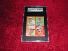 1935  Goudey #1A  4  in 1 HOF Dizzy Dean, Frisch,  Orsatti,  & Carleton SGC Grad