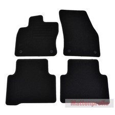 Mattenprofis Velours Fußmatten passend für VW Touran II + III 5T ab Bj.05/2015