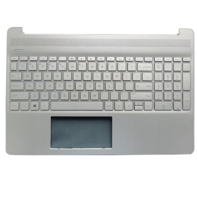 Poggiapolsi Con Tastiera Per HP Pavilion 15-AU/15-AW - Ricambio 903370-001, Nero, Layout US, Non Retroilluminato