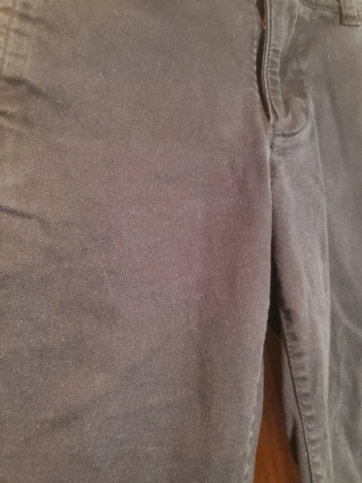 Pantalones Gap Niños Negros Niños Delgados 10 Cintura Ajustable Foto 2 de 4