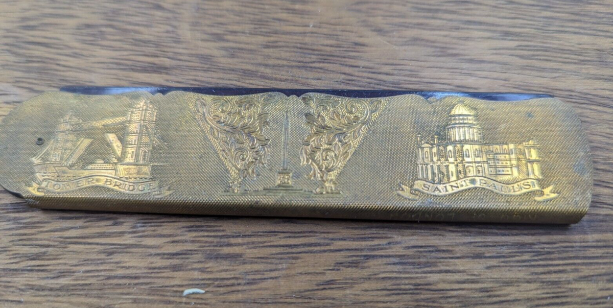Folding comb 1930s London Piccadilly Souvenir | eBay