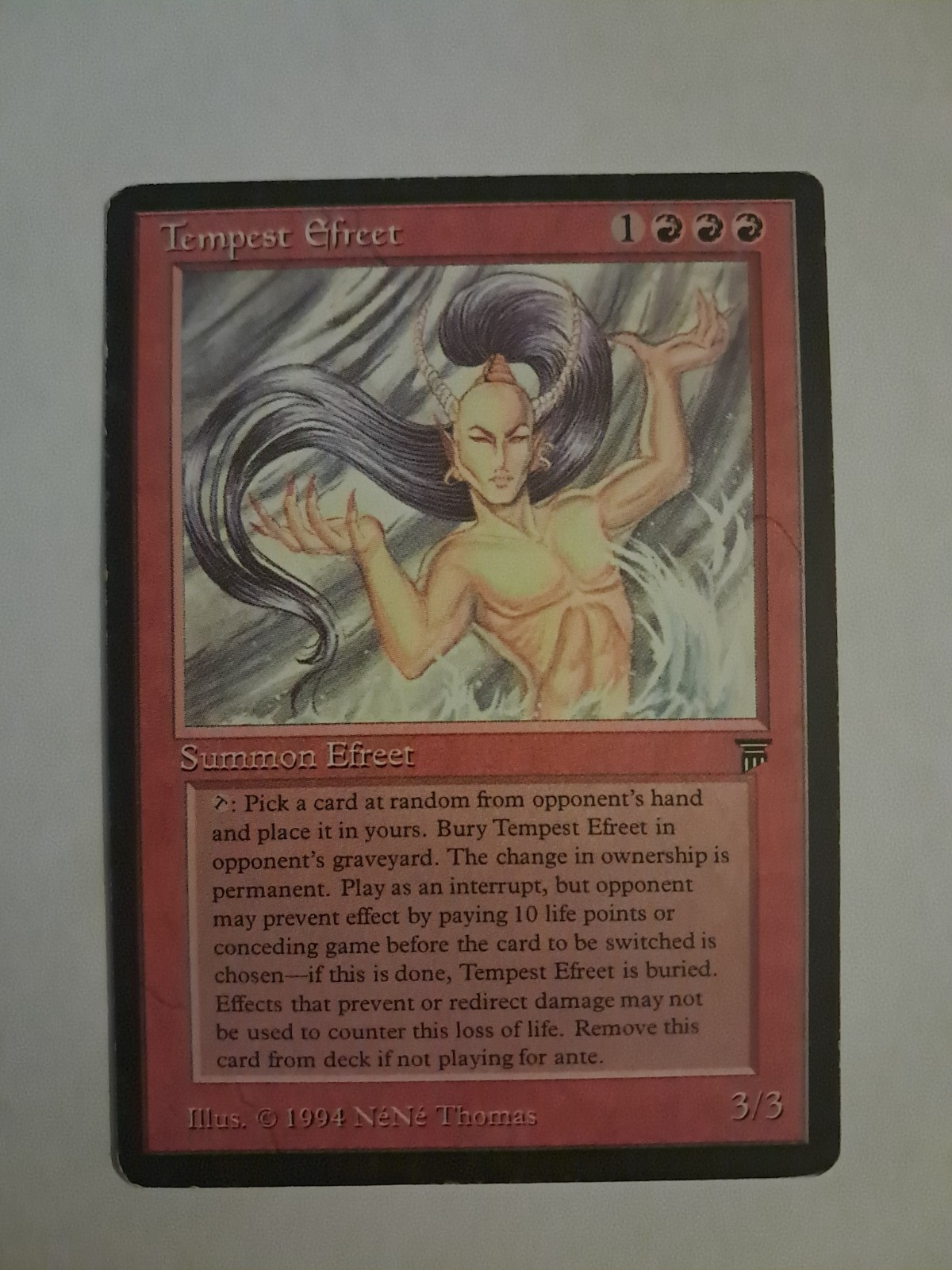 Tempest Efreet HP Legends MTG Magic the Gathering