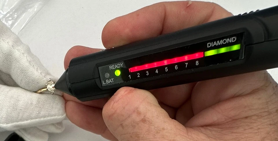 3/4CT Natural Pear Cut Diamond Solitaire Engagement Wedding Ring 14K Yellow Gold - Image 4 of 4