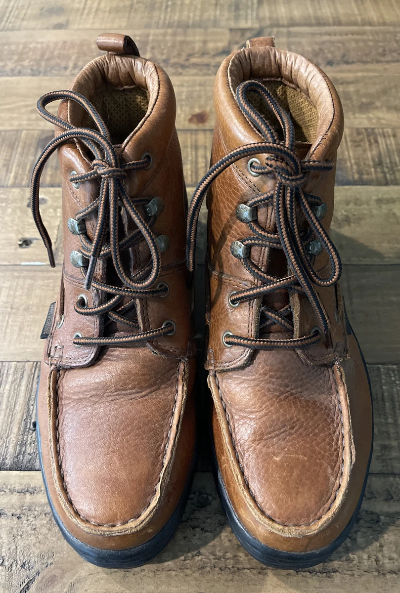 Wolverine black cheap moc toe boots