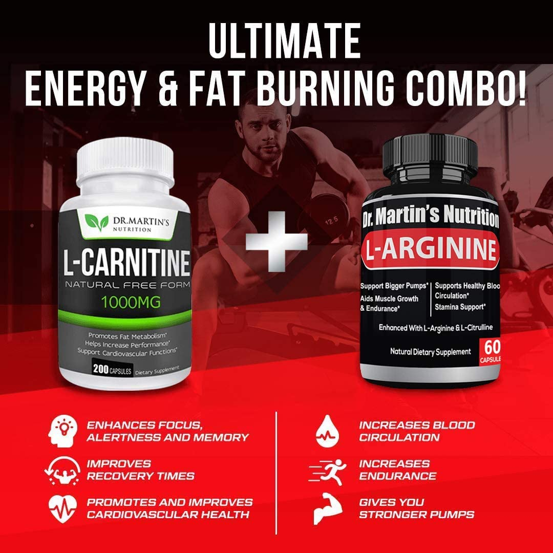 Extra Strength LCarnitine 200 Capsules 1000Mg per Serving Boost Your Metabolism 313105917945 eBay