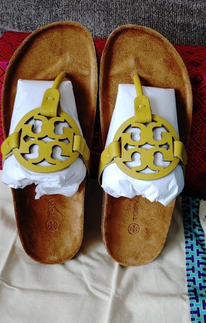 TORY BURCH MILLER CLOUD SANDALS SIZE UK