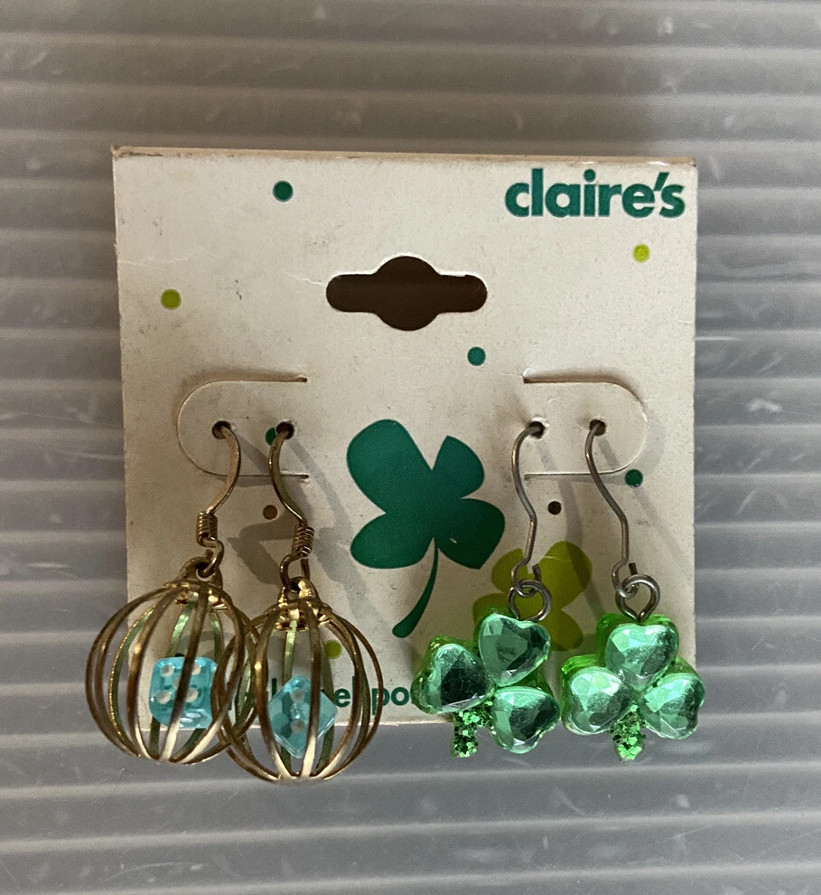 Shamrock earrings outlet