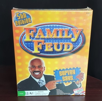 Endless Games Family Feud 5th Edition Board Game TV Show, 3+ Players, Ages 10+