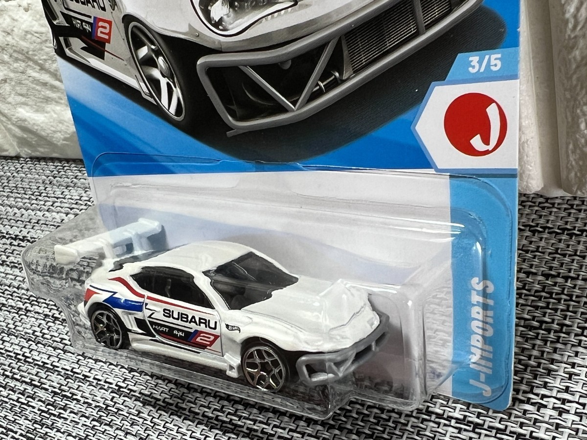 Hot Wheels J-Imports 3/5 Subaru BRZ 48/250 White | eBay