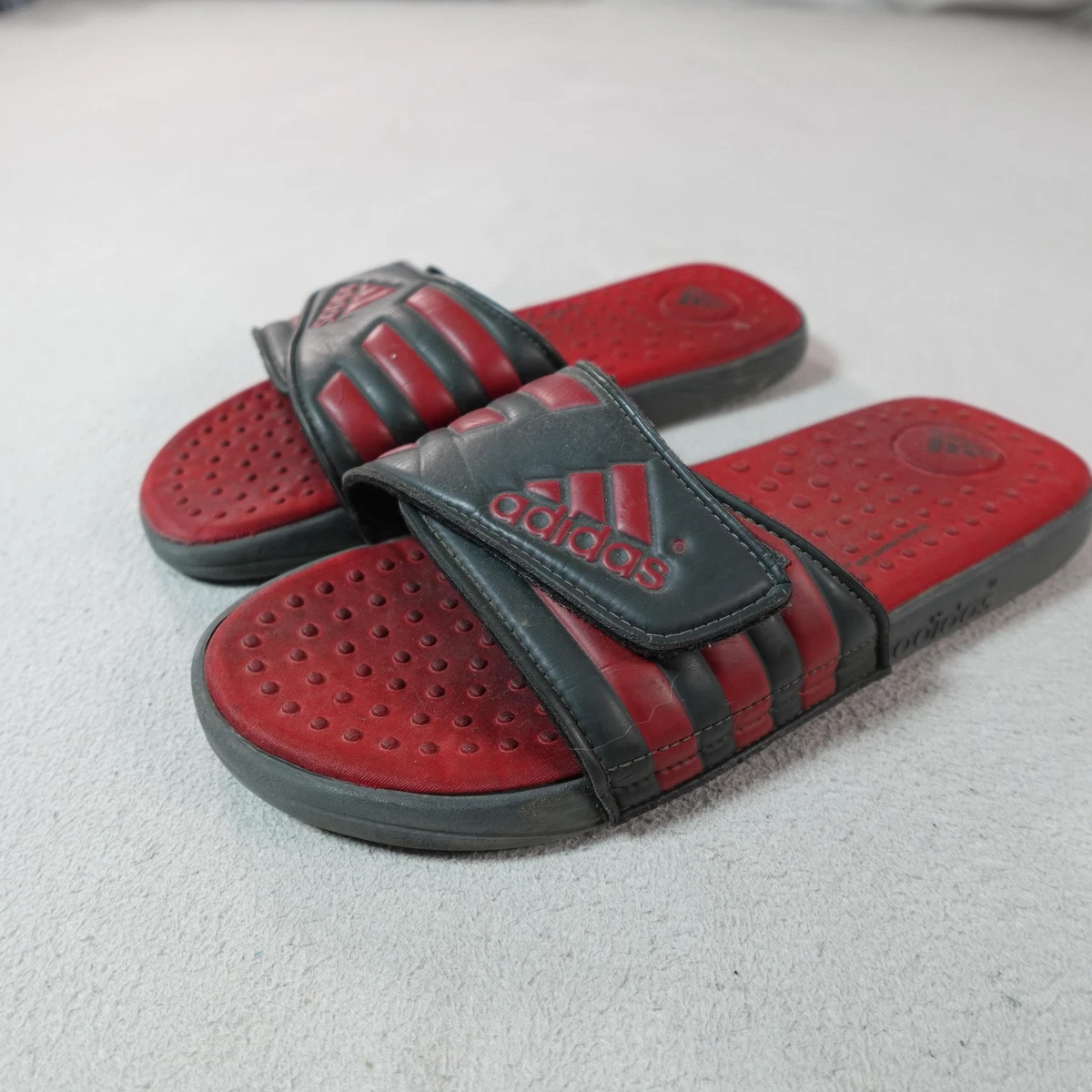 Adidas Men ADILETTE Comfort Slipper Red Black Slide Sandals GY1947 Size 10 Amazon.com | adidas Men main image 2