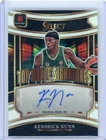Kendrick Nunn Auto 2025-26 Panini Select EuroLeague Prizm /75 Athens #TS-NUN