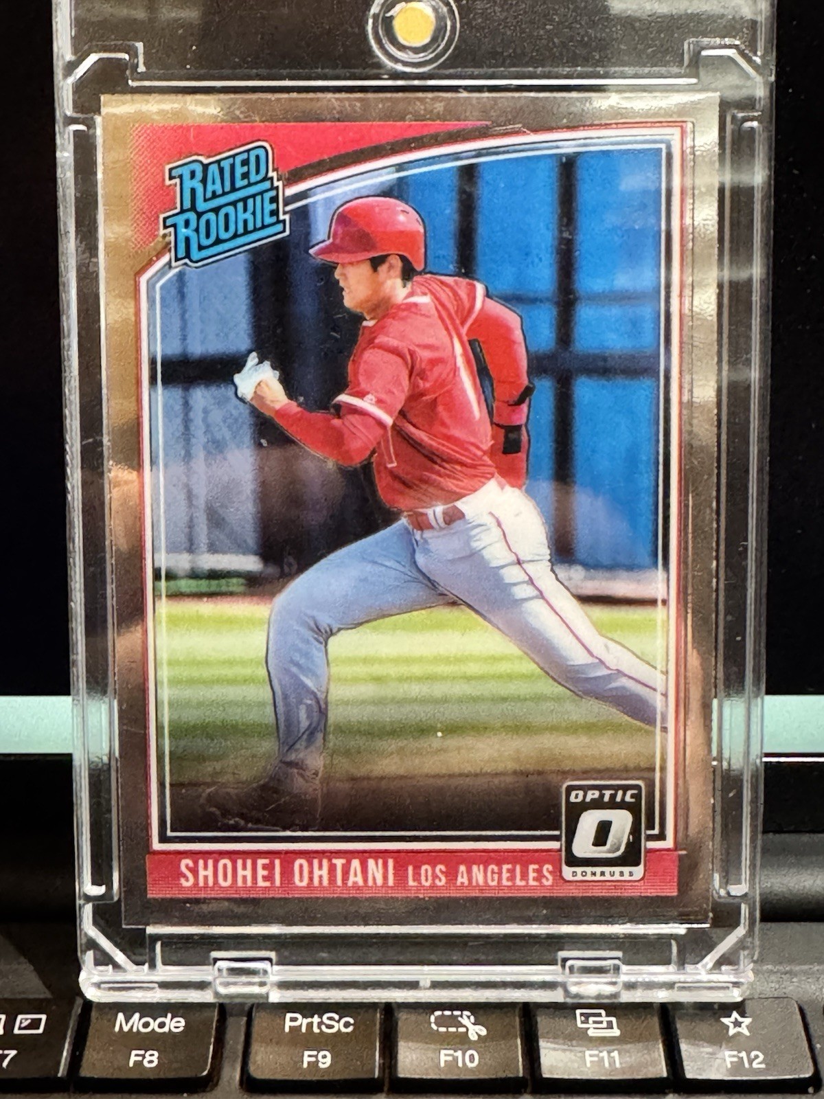 2018 Panini Donruss Optic Rated Rookie Variation Shohei Ohtani #56 Running (RC)