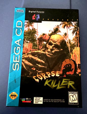 Corpse Killer Sega CD 32x With CD, Box and Manual. Slight wear. VG