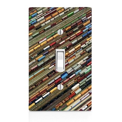 Train Yard, Railroad Light Switch Cover, Home Décor, Night Light,  Knob, Decor