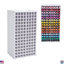 SANFURNEY 120 Marker Art Storage Rack - Organizer for Brushes, Pens & Pencils