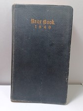 Calender Yearbook 1949 Fred Clark Actor Original Diary JRR43