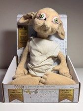 Harry Potter Plush Dobby Talking Fully Poseable Limbs Brand New Box