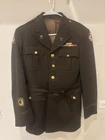New ListingVintage Military Officer Jacket Mens Olive Drab WWII Coat