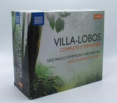 HEITOR VILLA-LOBOS Complete Symphonies 6 CD Set Sao Paulo Orchestra Classical CD