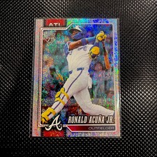 2026 Topps Series 1 RONALD ACUNA JR #50 Holo Foil Atlanta Braves