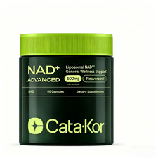 Cata-Kor NAD+ Advanced 500mg, 60 Count (30-Da...