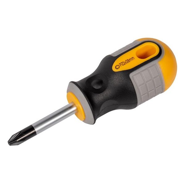 Roughneck Stubby Screwdriver Pozidriv Tip PZ2 X 38Mm ROU22153-image