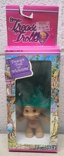 ACE Novelty Co Inc. Treasure Trolls Troll with RED Wishstone Gem 1990s in box