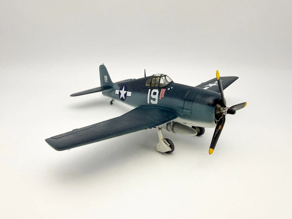 Aereo 1:72 Grumman F4F-3 Wildcat US NAVY (Hobbyboss, NOT Hobbymaster) - Immagine 3 di 4