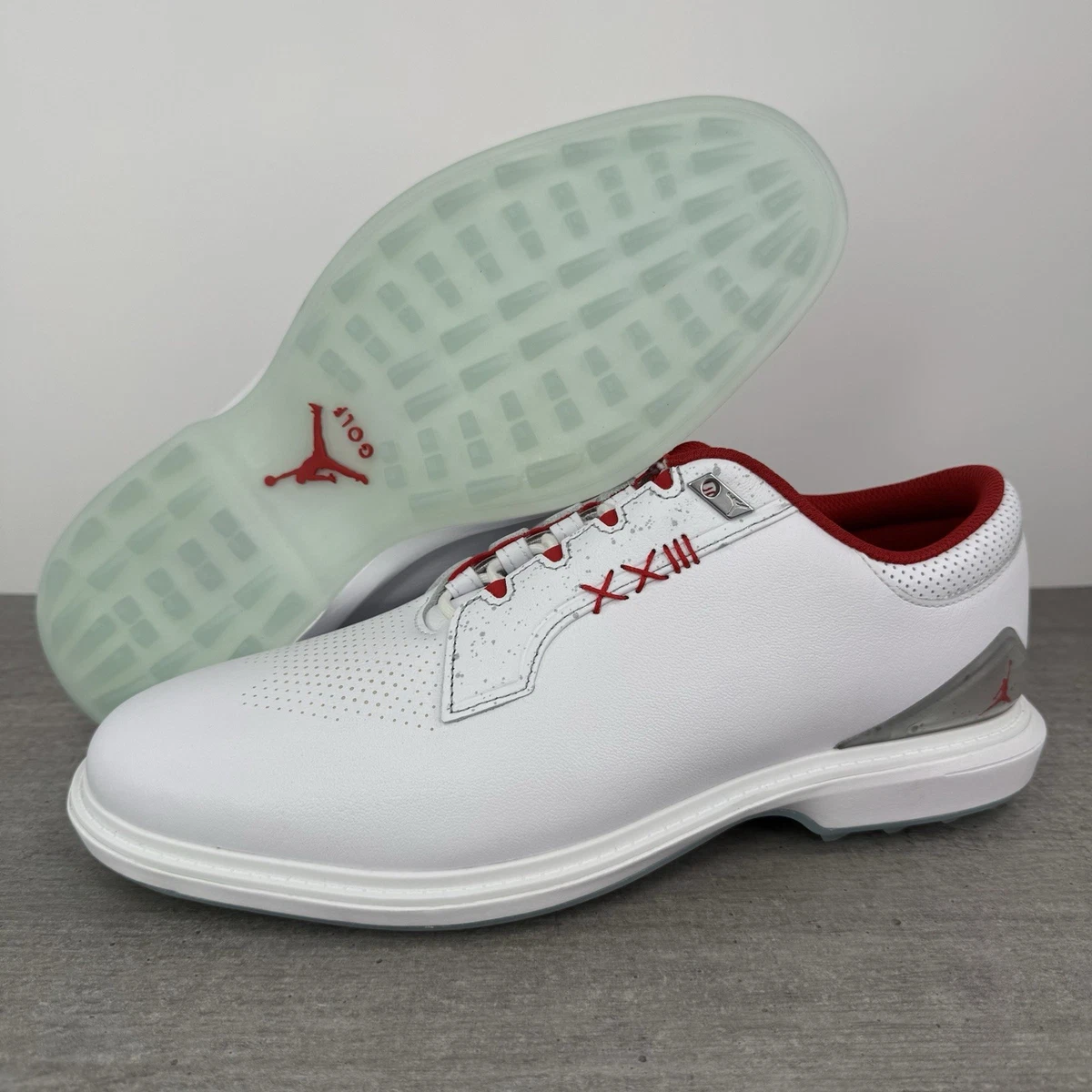 Jordan 13 Golf White Metallic | eBay