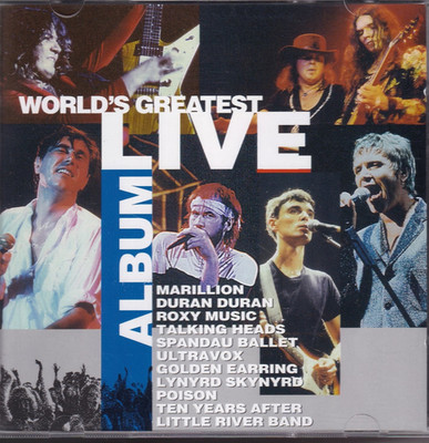 World Greatest Live Album - Marillion, Roxy Music, Poison u.a.  2 CDs (NEU)