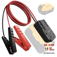 Jumper Cables for Car Compatible with DW 20V Battery, 12AWG Silicone Wire