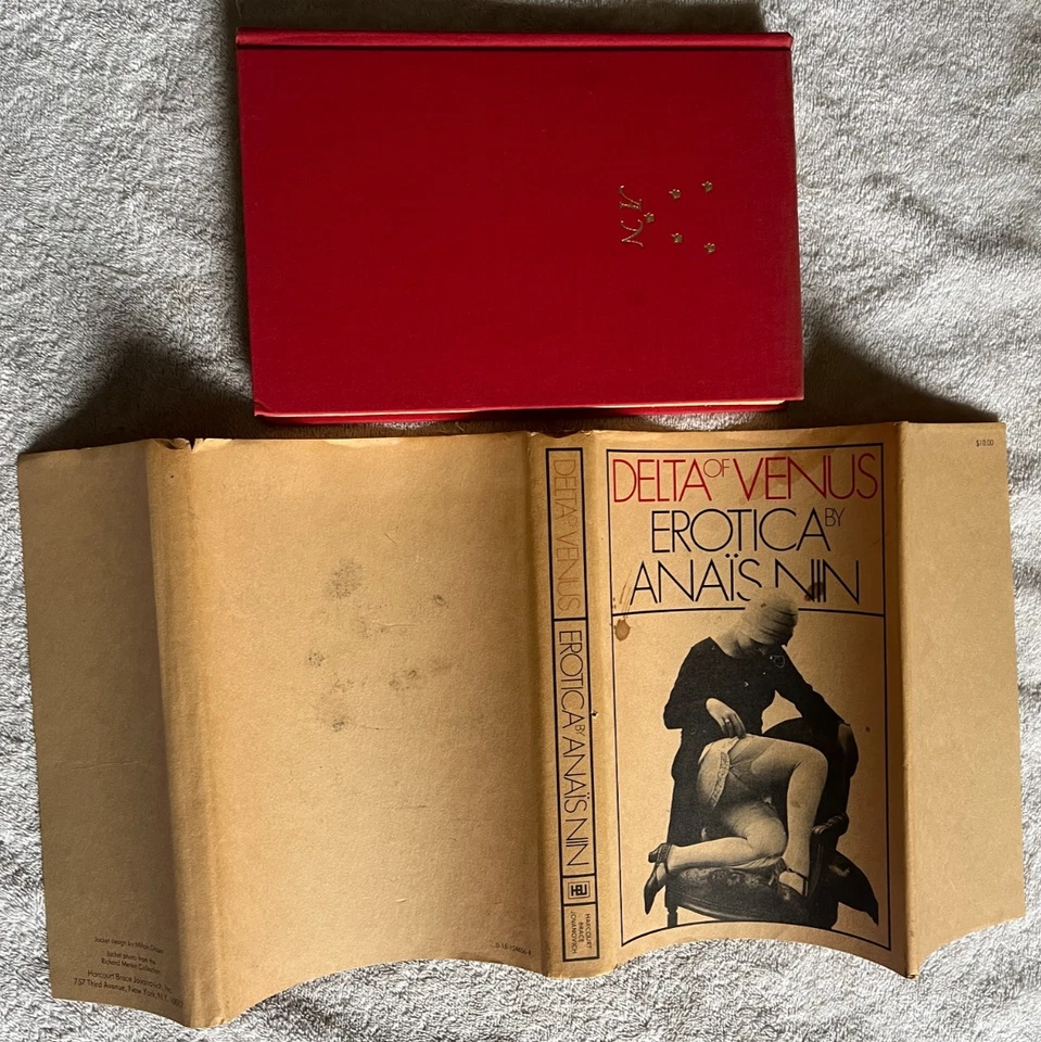 Delta of Venus book erotica by Anais Nin HC/DJ 1977 vintage w/jacket old - Image 2 of 4