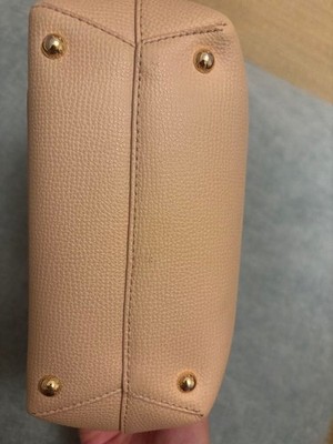Polène Numero Un Nano Nude Pink Leather Handbag, Excellent  display picture 2