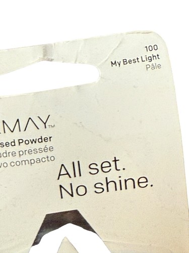 Almay Pressed Powder Light 100 My Best Light Oil Free Shine - NEW, SEALED - Picture 2 of 3
