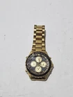 Vintage Seiko Flightmaster 7T34-6A09 Quartz Chronograph Men's Watch NEW BATTERY