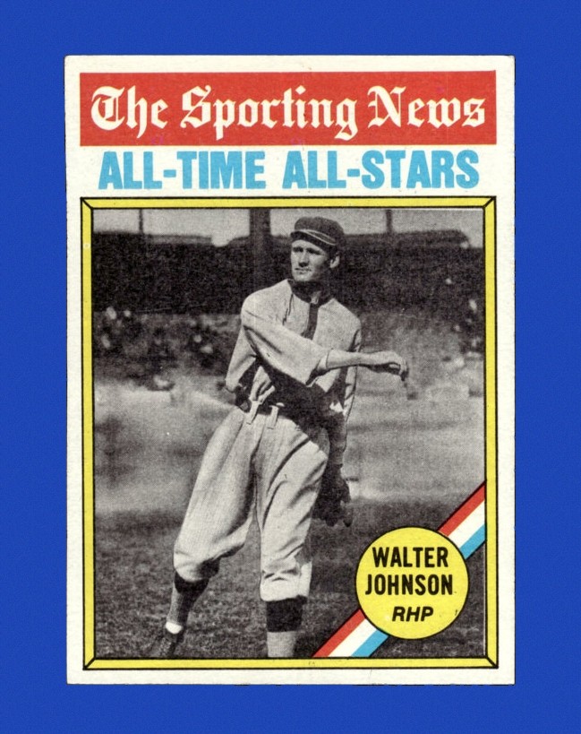 1976 Topps Set-Break #349 Walter Johnson NR-MINT *GMCARDS*