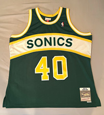 Mitchell Ness Seattle SuperSonics Shawn Kemp 40 Men's 2XL jersey