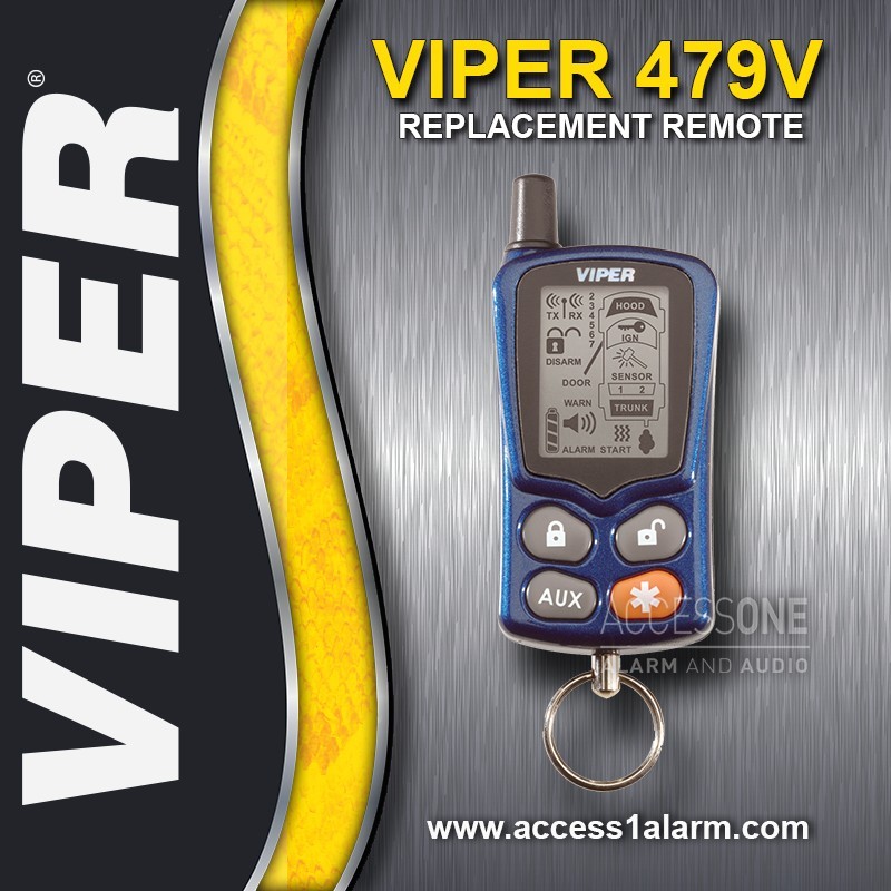 Viper 479V 2-WAY Replacement Remote Control EZSDEI478 591XV 690XV